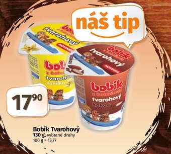 COOP TIP Bobík Tvarohový nabídka