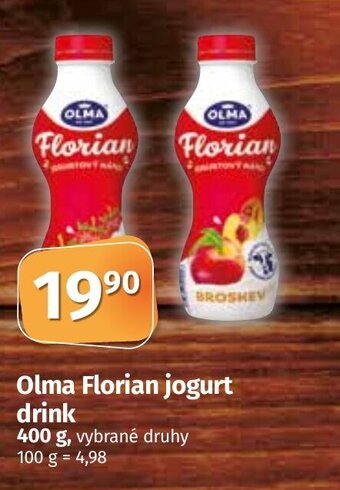 COOP TIP Olma Florian jogurt drink nabídka