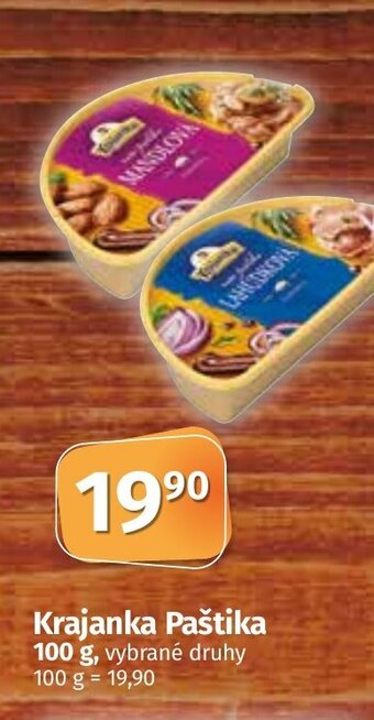 COOP TIP Krajanka Paštika nabídka