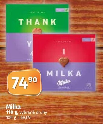 COOP TIP Milka nabídka