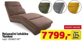 Asko Relaxační lehátko Yankee nabídka