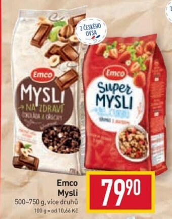 Billa Emco Mysli 500-750 g, více druhů nabídka