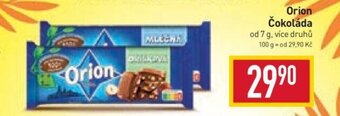 Billa Orion Čokoláda nabídka