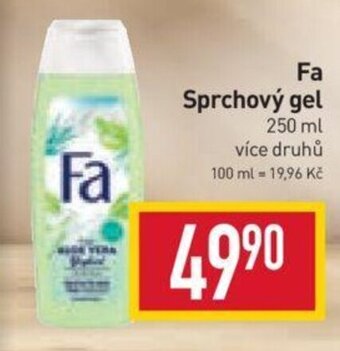Billa Fa Sprchový gel 250 ml nabídka