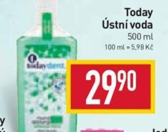 Billa Today Ústní voda nabídka
