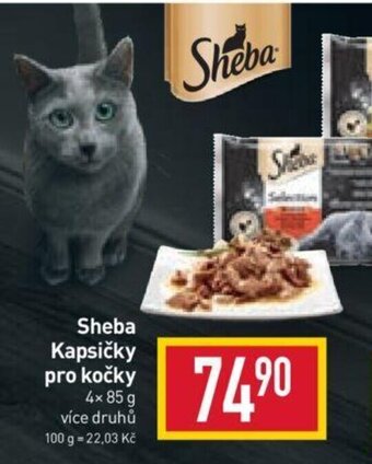 Billa Sheba Kapsičky pro kočky nabídka