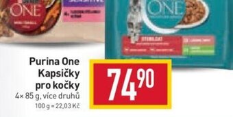 Billa Purina One Kapsičky pro kočky nabídka