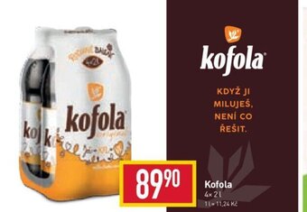 Billa Kofola 4x 2L nabídka