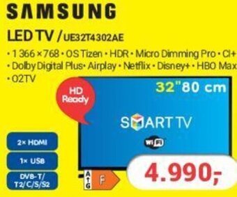 Planeo Elektro SAMSUNG LED TV/UE32T4302AE nabídka