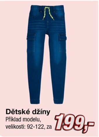 Kik Dětské džíny Příklad modelu, velikosti: 92-122, za nabídka