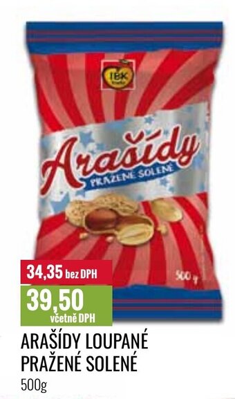 Ratio ARAŠÍDY LOUPANÉ PRAŽENÉ SOLENÉ nabídka