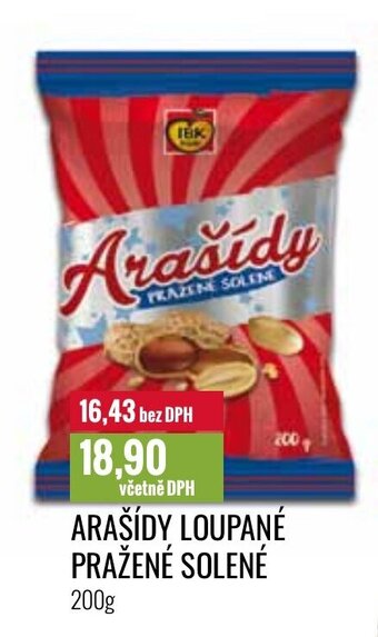 Ratio ARAŠÍDY LOUPANÉ PRAŽENÉ SOLENÉ nabídka
