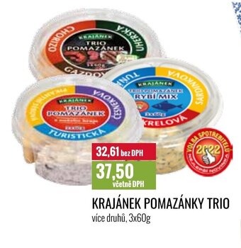 Ratio KRAJÁNEK POMAZÁNKY TRIO nabídka