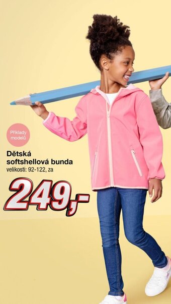 Dětská softshellová bunda