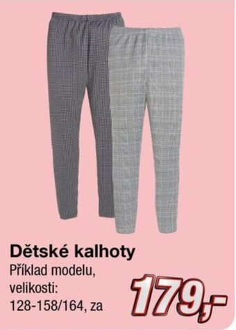 Kik Dětské kalhoty nabídka