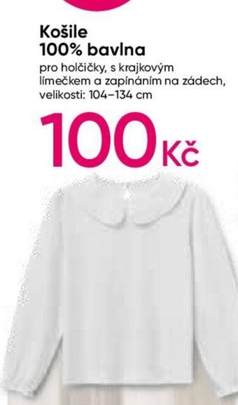 Košile 100% bavlna