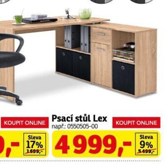 Asko Psací stůl Lex nabídka