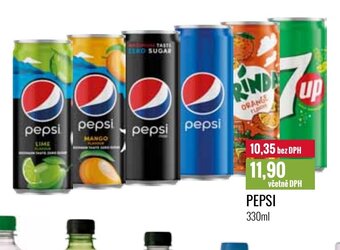 Ratio PEPSI 330ml nabídka