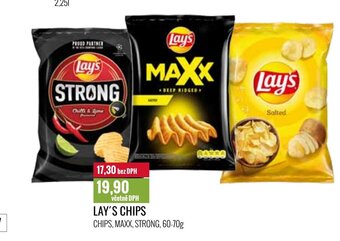 Ratio LAY'S CHIPS nabídka