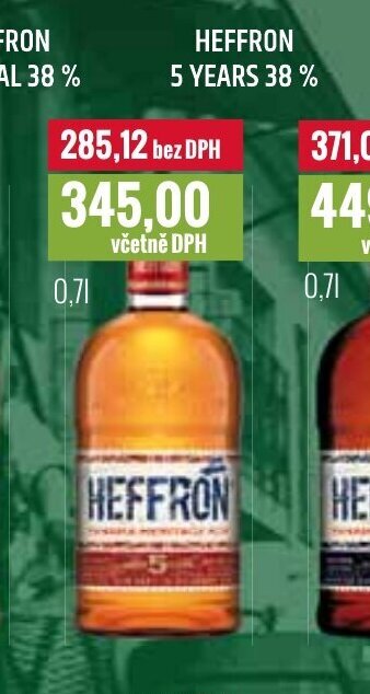 Ratio HEFFRON ORIGINAL 38 % nabídka