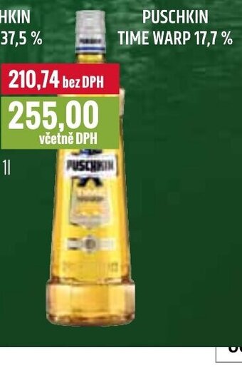 Ratio PUSCHKIN VODKA 37,5 % nabídka