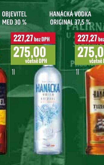 Ratio HANÁCKÁ VODKA ORIGINAL 37,5 % nabídka