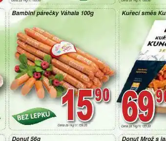 Lidl Bambini párečky váhala nabídka