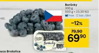 Borůvky 300g