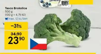 Tesco Brokolice 500g