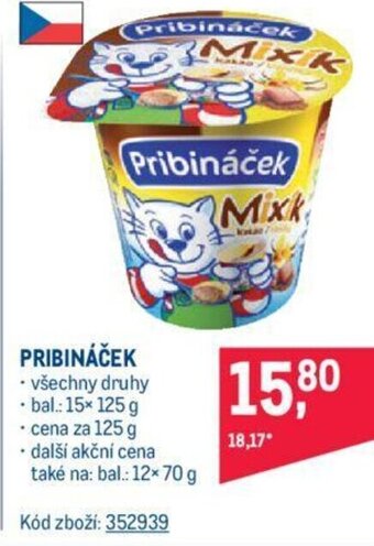 Makro PRIBINÁČEK nabídka