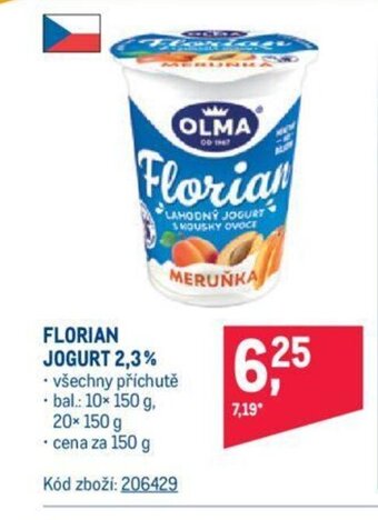 Makro FLORIAN JOGURT 2,3% nabídka