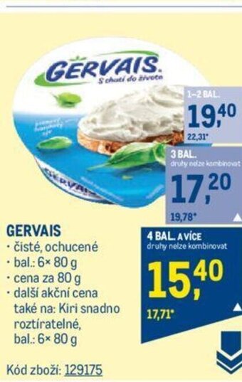 Makro GERVAIS nabídka