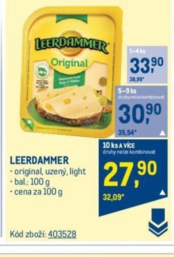 Makro LEERDAMMER nabídka