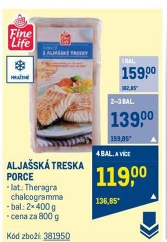 Makro ALJAŠSKÁ TRESKA PORCE nabídka