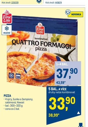Makro PIZZA nabídka