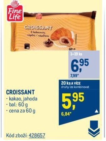 Makro CROISSANT nabídka