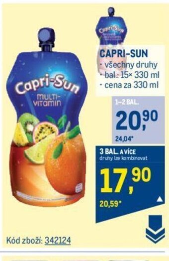 Makro CAPRI-SUN nabídka