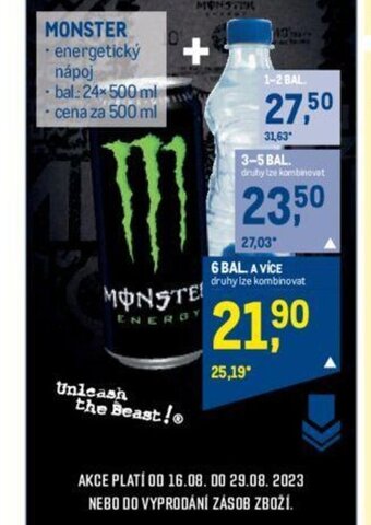 Makro MONSTER nabídka