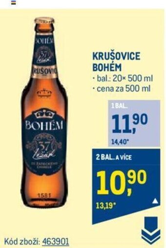 Makro KRUŠOVICE BOHÉM nabídka