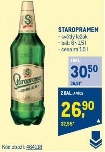 Makro STAROPRAMEN nabídka