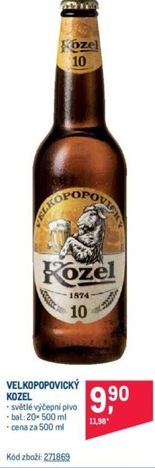 Makro VELKOPOPOVICKÝ KOZEL nabídka
