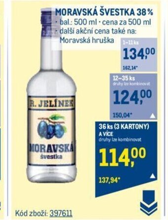 Makro MORAVSKÁ ŠVESTKA 38% nabídka