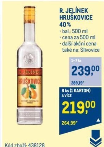 Makro R. JELÍNEK HRUŠKOVICE 40% nabídka