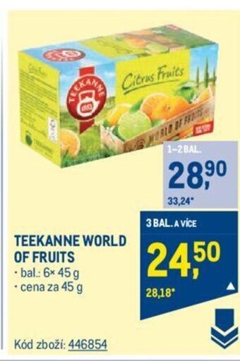 Makro TEEKANNE WORLD OF FRUITS nabídka