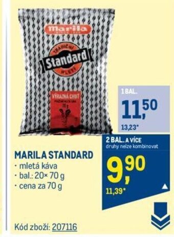 Makro MARILA STANDARD nabídka