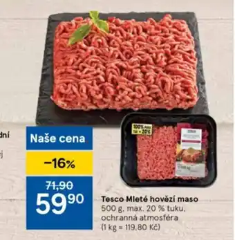 Tesco Mieté hovězí maso 500g