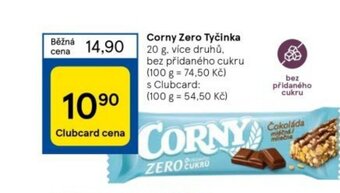 Tesco Corny Zero Tyčinka nabídka