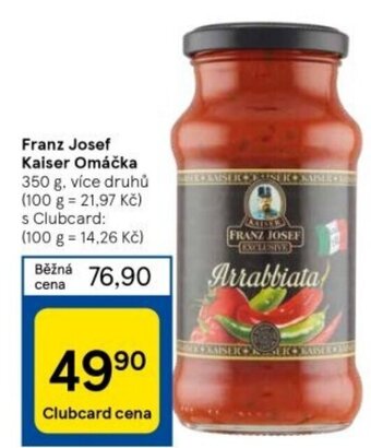 Tesco Franz Josef Kaiser Omáčka 350 g. nabídka