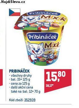 Makro Pribináček nabídka