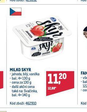 Makro Milko skyr nabídka